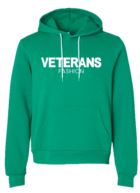 Unisex Veterans Fashion Fleece Hoodie