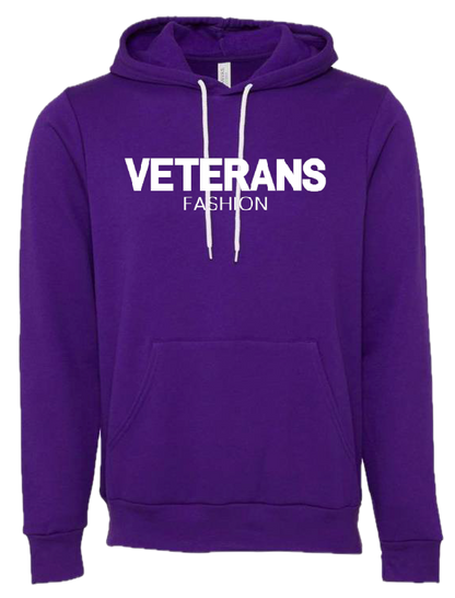 Unisex Veterans Fashion Fleece Hoodie