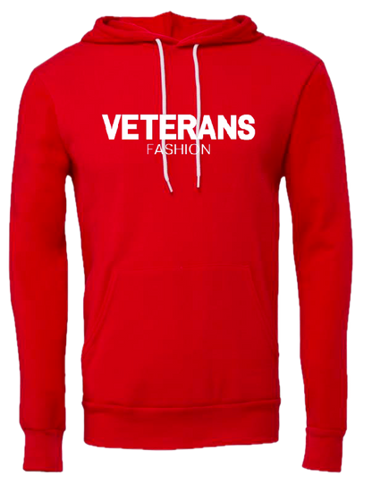 Unisex Veterans Fashion Fleece Hoodie